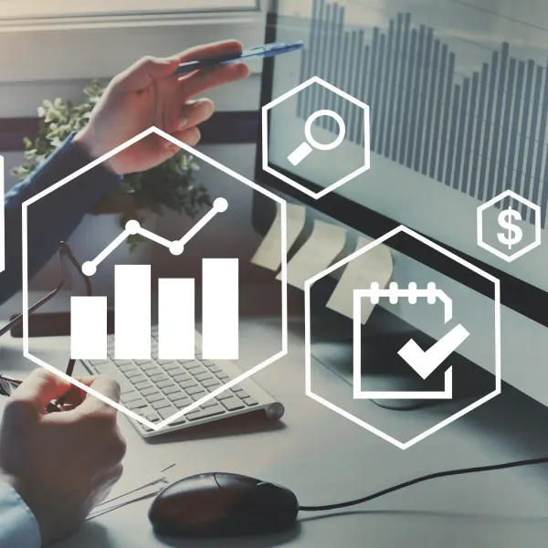 Professionals collaborating in a world-class business